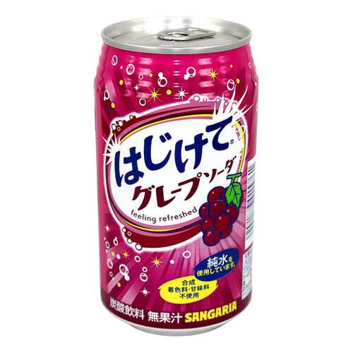 Напиток Sangaria grape со со вкусом винограда жестяная банка 0.35 л в Бристоль