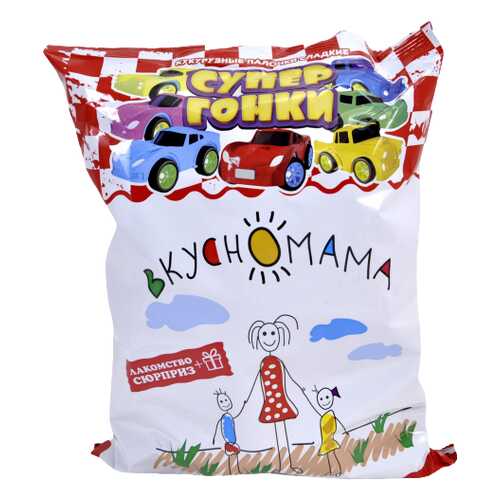 Палочки кукурузные Супер гонки с игрушкой Вкусномама, 65г в Бристоль