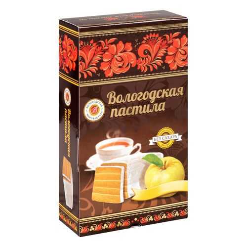 Пастила Вологодская мануфактура без сахара 230 г в Бристоль