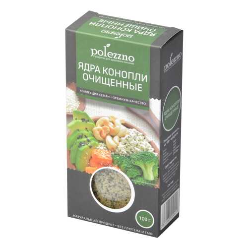 Ядра конопли Polezzno очищенные 100 г в Бристоль