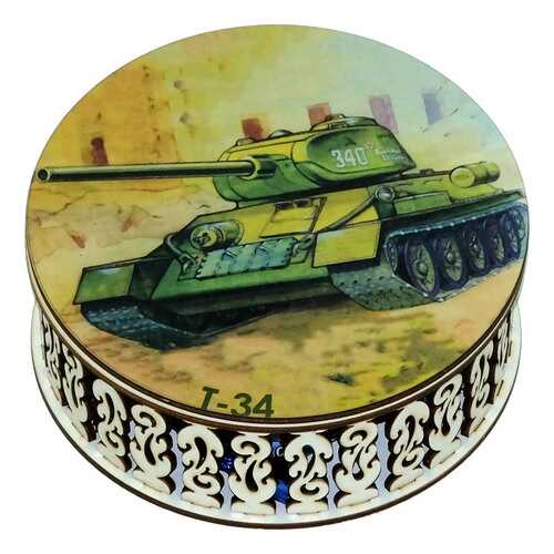 Конфеты Кремлина чернослив шоколадная шкатулка круглая танк 400 г в Бристоль