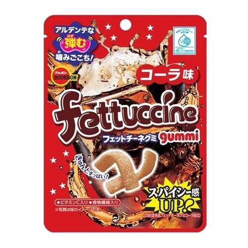 Мармелад жевательный Bourbon Fettuccine Gummi со вкусом колы 50 г в Бристоль