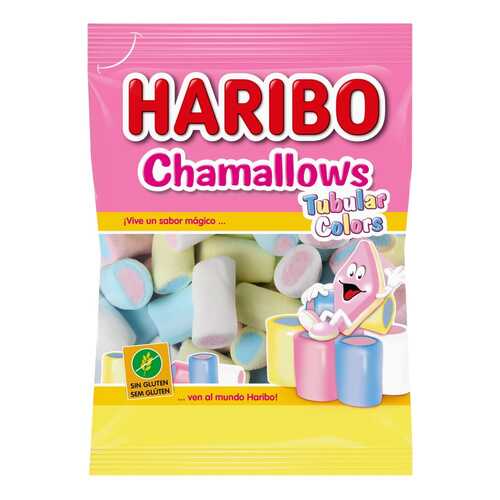 Шамеллоус Haribo цветные трубочки 90 г в Бристоль