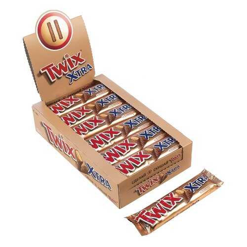 Батончик Twix xtra шоколадный 82 г 24 штуки в Бристоль