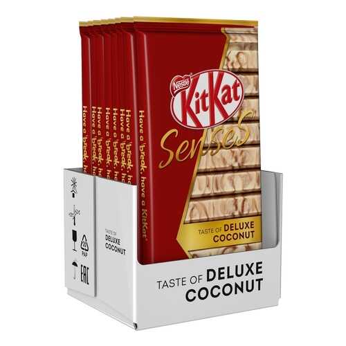 KITKAT Senses Deluxe Coconut 8 шт по 112г в Бристоль