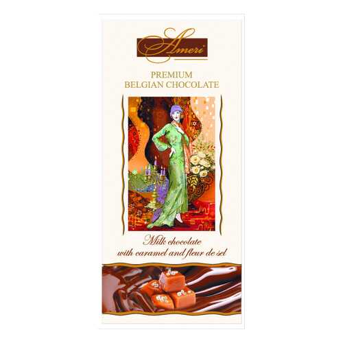 Шоколад Ameri Milk Chocolate with Caramel and Fleur de Sel 31% Cocoa 100 г в Бристоль
