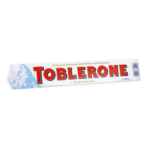 Шоколад белый Toblerone с медом и миндальной нугой 100 г в Бристоль