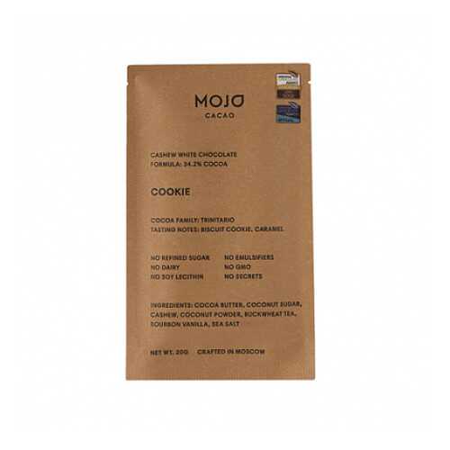 Шоколад кешью с гречишным чаем Cookie Mojo Cacao 20 г в Бристоль