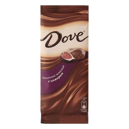 Шоколад молочный Dove с инжиром 90 г в Бристоль