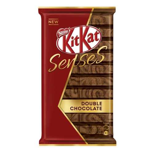 Шоколад молочный и темный Kit-Kat senses double chocolate с хрустящей вафлей 112 г в Бристоль