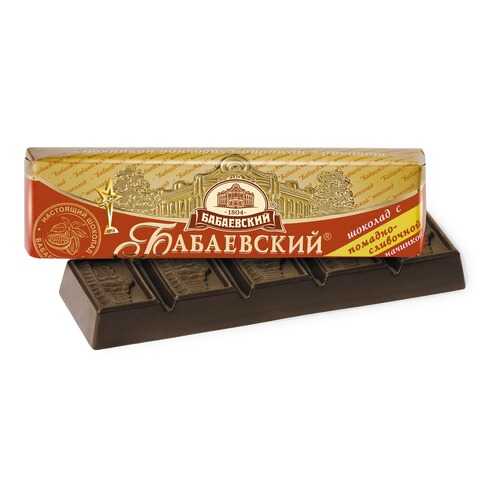 Шоколадный батончик Бабаевский темный с помадно-сливочной начинкой 50 г 20 штук в Бристоль