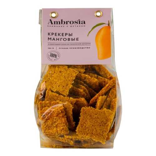 Крекер фруктово-ореховый Ambrosia Кокос-Манго 100г Россия в Бристоль