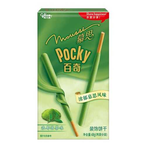 Палочки Glico Pocky со вкусом мусса из зеленого чая Матча 48 г в Бристоль