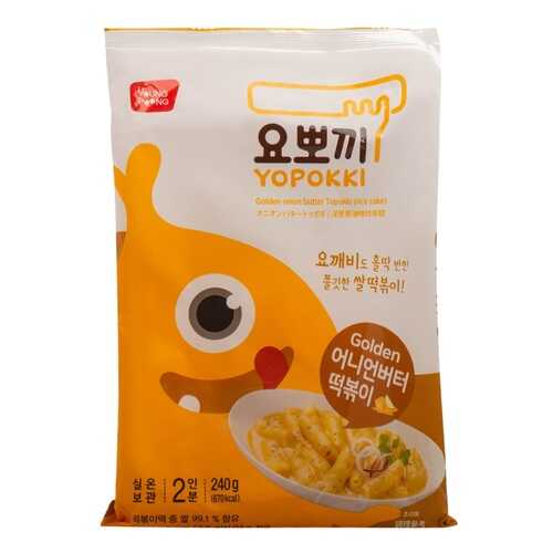 Рисовые клецки Youngt Poong топокки с соусом вкус сыра 240г Южная Корея в Бристоль