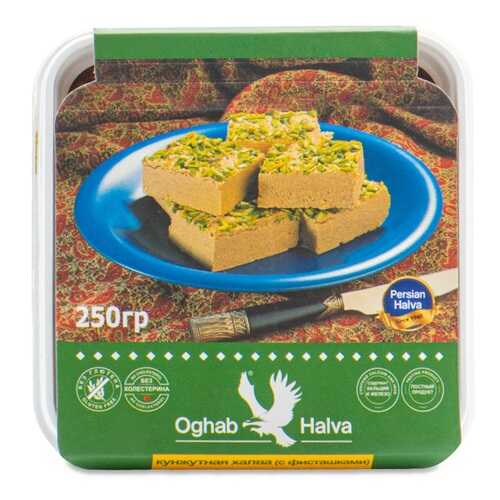 Халва Oghab Кунжутная с фисташками 250 г Иран в Бристоль