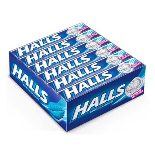 Карамель Halls ментол оригинальный эвкалипт 12 шт в Бристоль