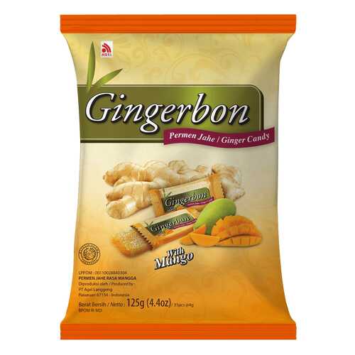 Конфеты Gingerbon имбирные с манго 125 г в Бристоль