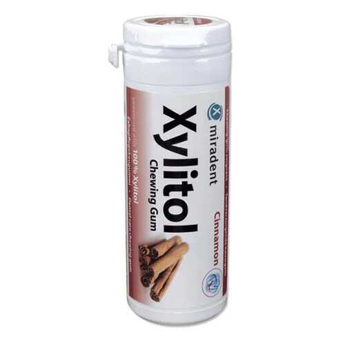 Miradent Xylitol жевательная резинка с ксилитом (корица) в Бристоль