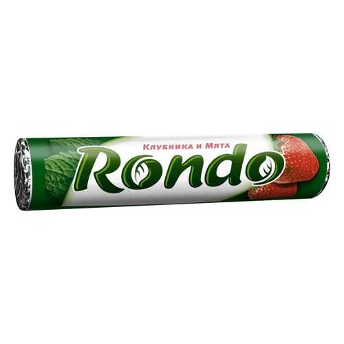 Освежающие конфеты Rondo клубника и мята 30 г в Бристоль