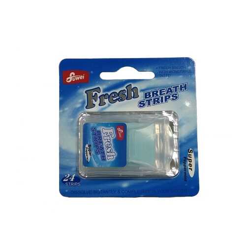 Полоски освежающие дыхание Fresh мята 24 пастилки в Бристоль