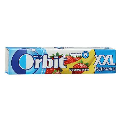 Жевательная резинка Orbit клубника-банан xxl 20.4 г в Бристоль