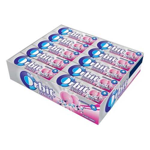 Жевательная резинка Orbit white bubblemint 30 штук в Бристоль