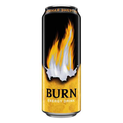 Напиток энергетический Burn Темная энергия 0.449л Россия в Бристоль