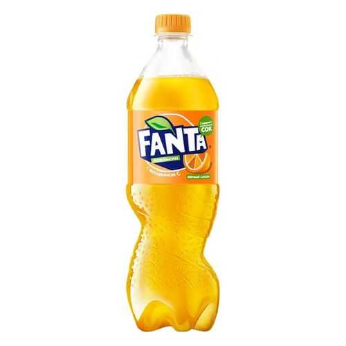 Напиток безалкогольный сильногазированный Fanta апельсин с витамином С пластик 0.9 л в Бристоль