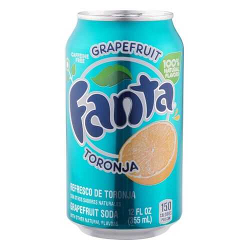 Напиток безалкогольный сильногазированный Fanta grapefruit жестяная банка 0.355 л в Бристоль