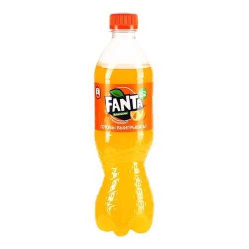 Напиток газированный Fanta апельсин пластик 0.5 л в Бристоль