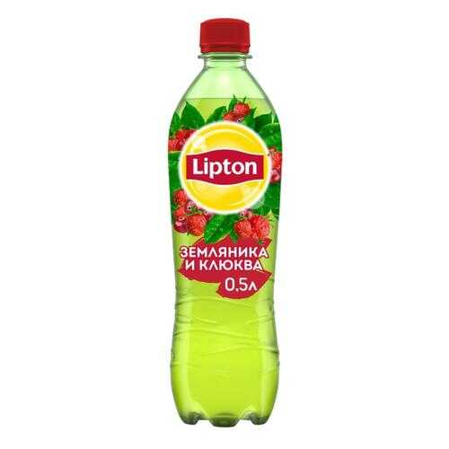 Чай зеленый Lipton клюква-земляника 0.5 л в Бристоль