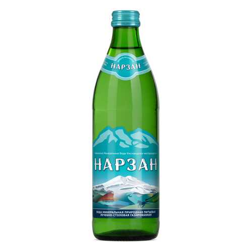 Минеральная вода Нарзан 0,45 л стекло 100029 (20 шт.) в Бристоль
