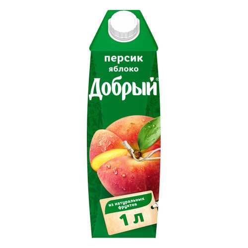 Нектар Добрый персик-яблоко 1 л в Бристоль